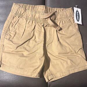 Old Navy Kids Tan Shorts with Drawstring